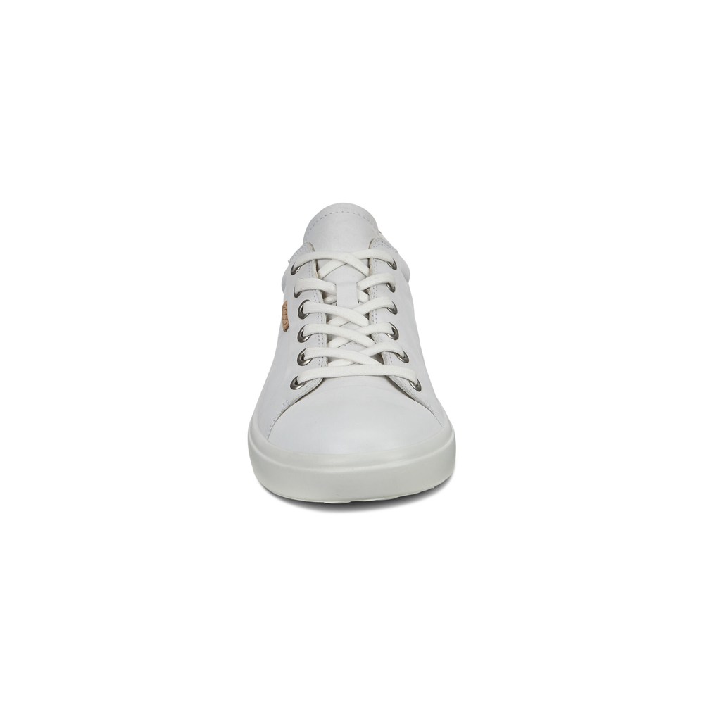 Tenis Mujer - ECCO Soft 7 Wedge - Blancos - CYO832179